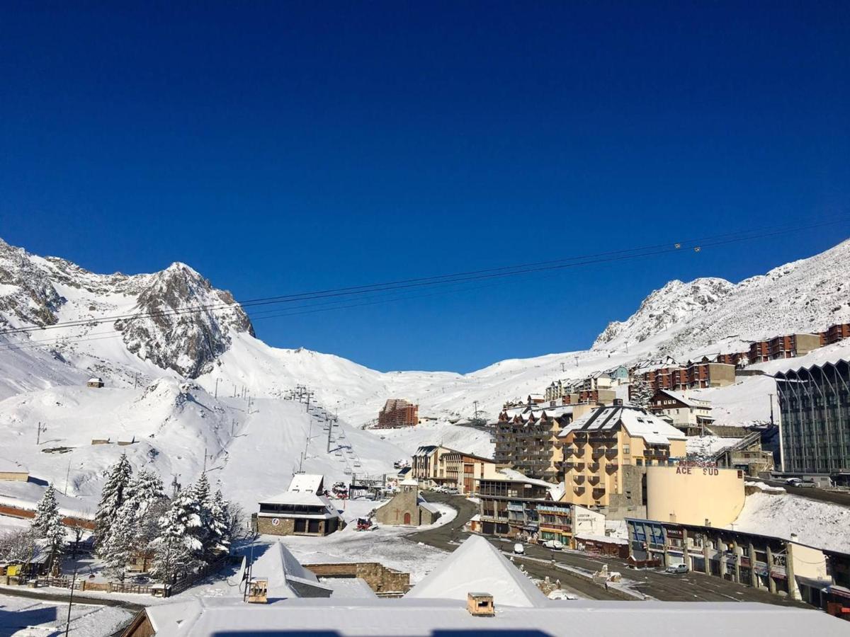 Appartement T2 Pour 4 Pers. Avec Terrasse, Piscine Couverte Et Salle De Fitness, Proche Des Pistes - Fr-1-404-199 La Mongie Bagian luar foto